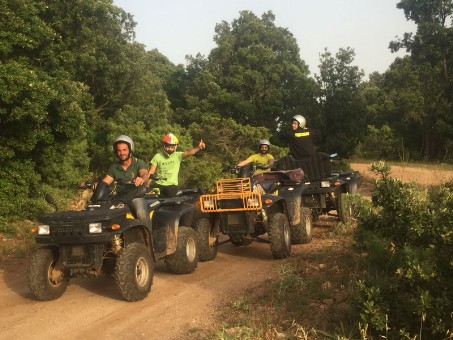 escursioni in quad nei tacchi di ulassai con lo staff di Wild Oglistra